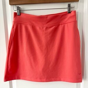 Callaway Tennis/Golf Perforated Athletic Skort | Coral | Size Small